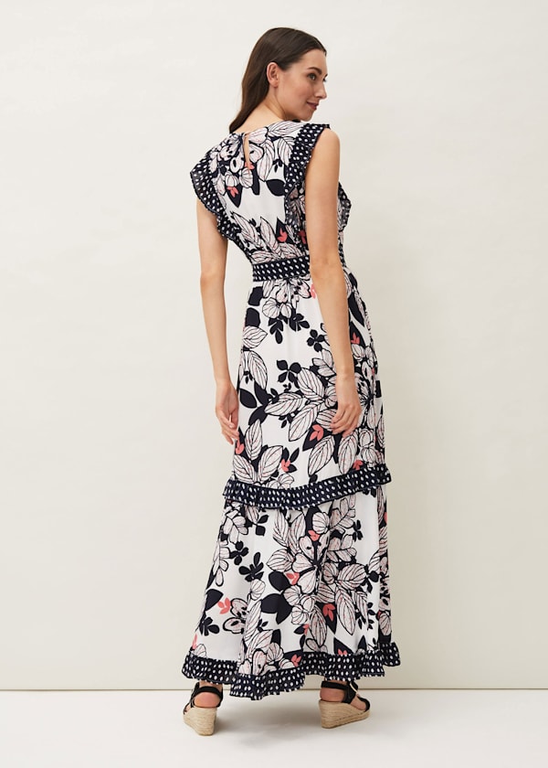 Suki Floral Tiered Maxi Dress