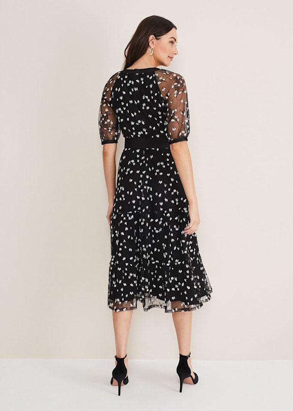 Freja Embroidered Dress