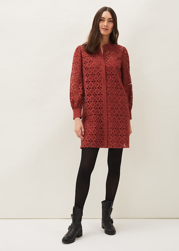 Rihanna Broderie Tunic Dress