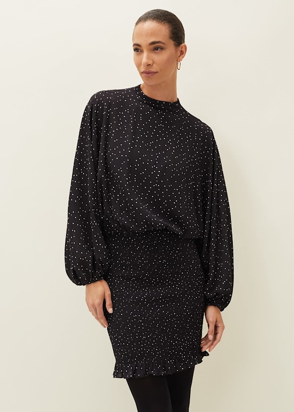 Becca Spot Print Dress