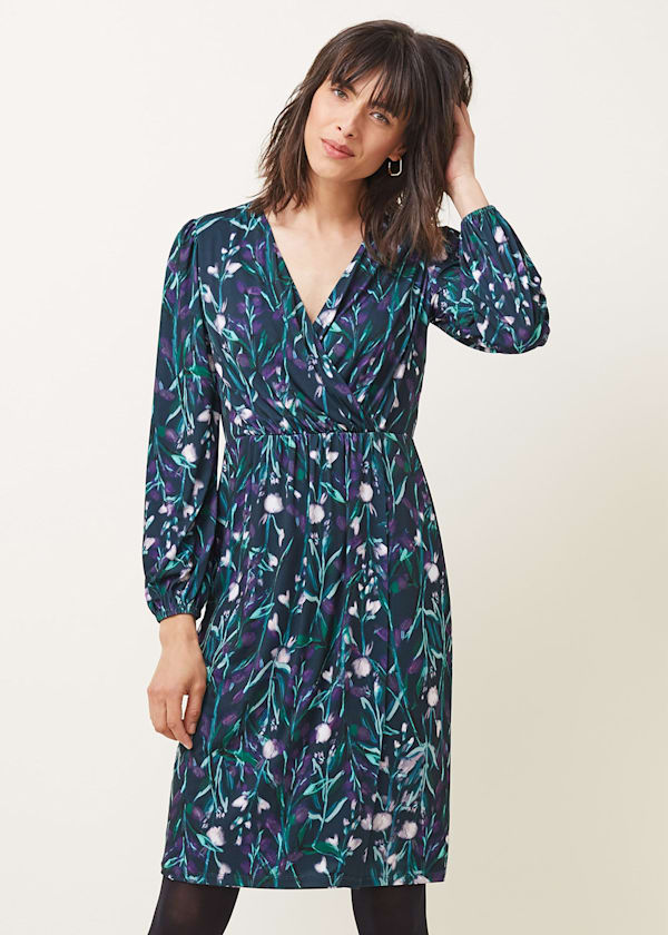 Beatrix Floral Jersey Dress