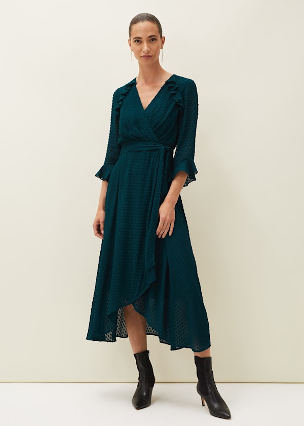 Lilibeth Wrap Midi Dress