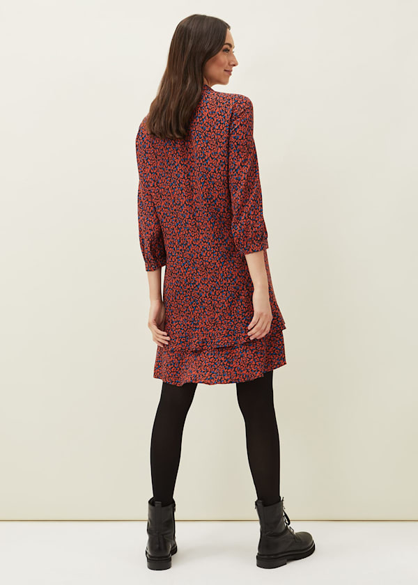 Penele Animal Print Dress