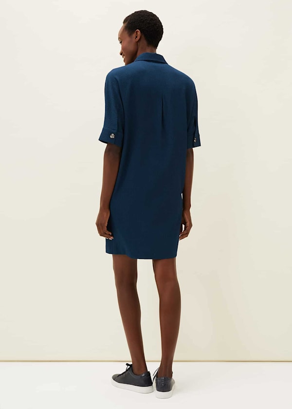 Faye Textured Tunic Dress