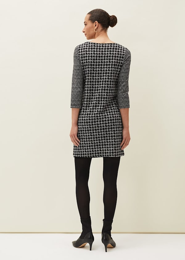 Lenia Check Shift Dress