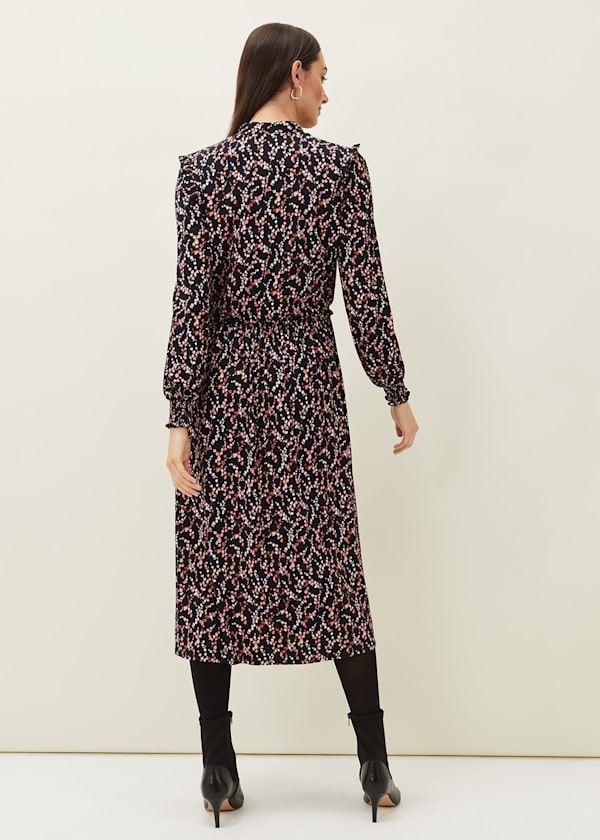 Shay Floral Midi Dress