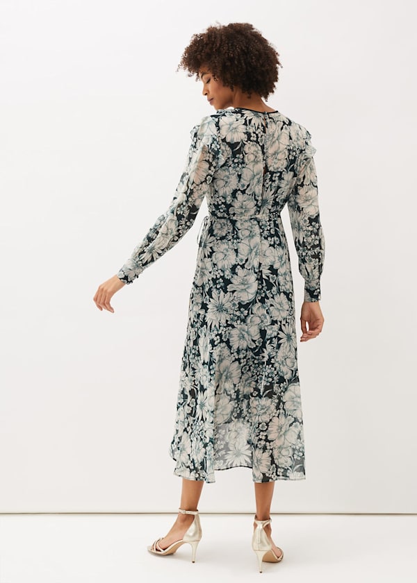 Indiana Floral Tiered Dress