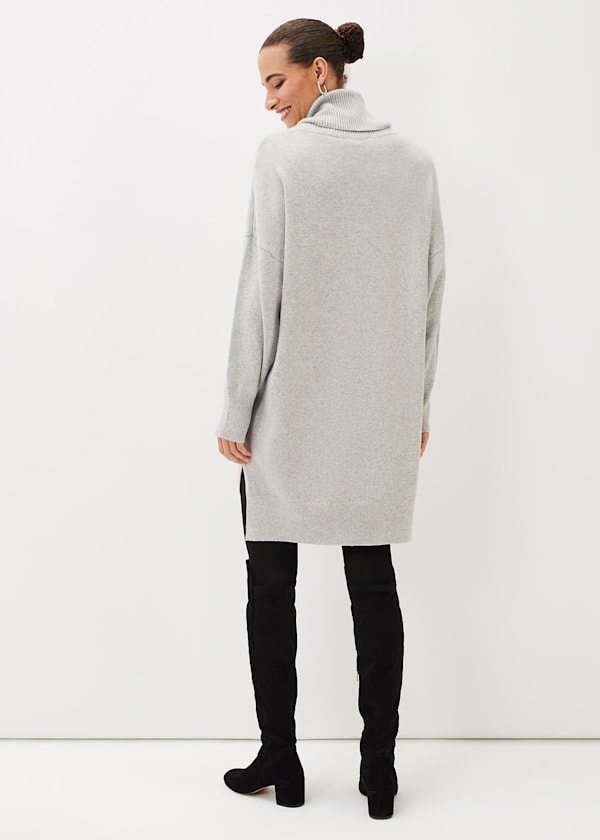 Palmer Cowl Neck Jumper Dress