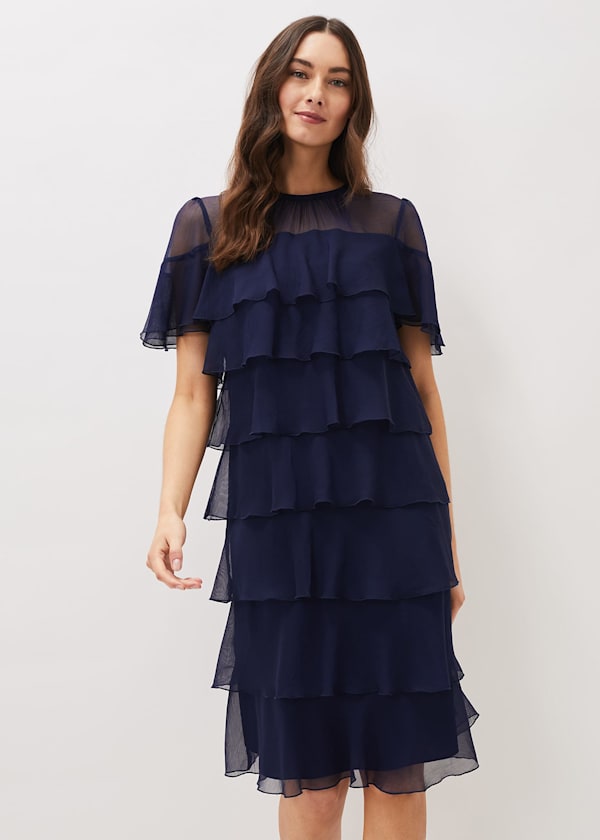 Nika Tiered Shift Dress