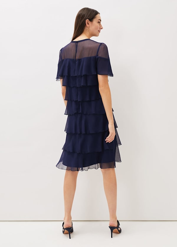 Nika Tiered Shift Dress