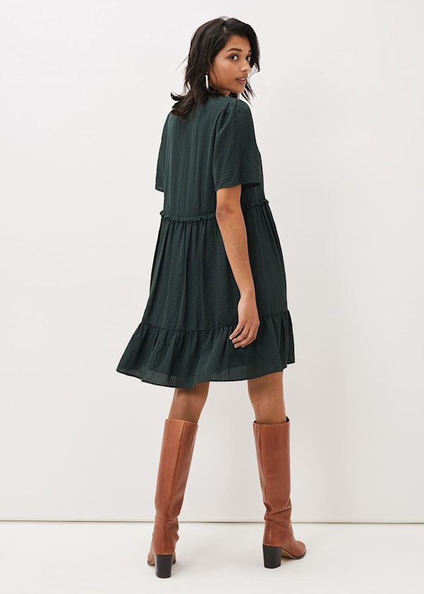 Likita Textured Swing Dress