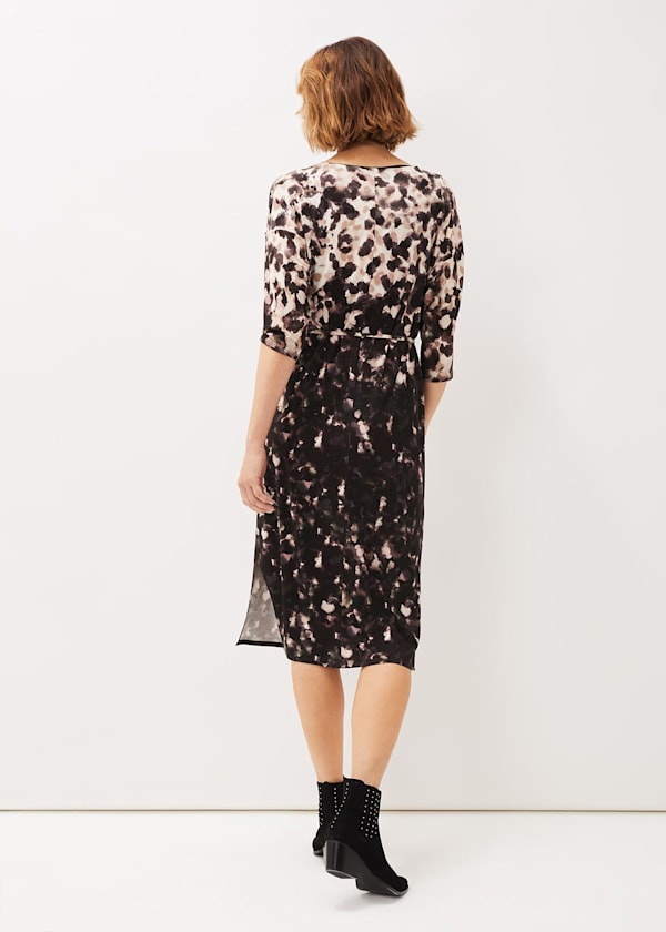 Corrie Abstract Spot Print Dress
