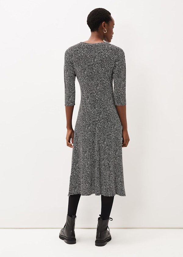 Paris Spot Print Dress