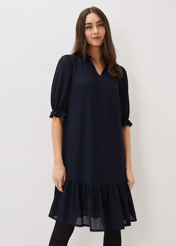 Aerin Textured Swing Dress