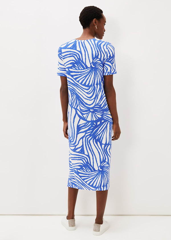 Theresa Shell Print Dress