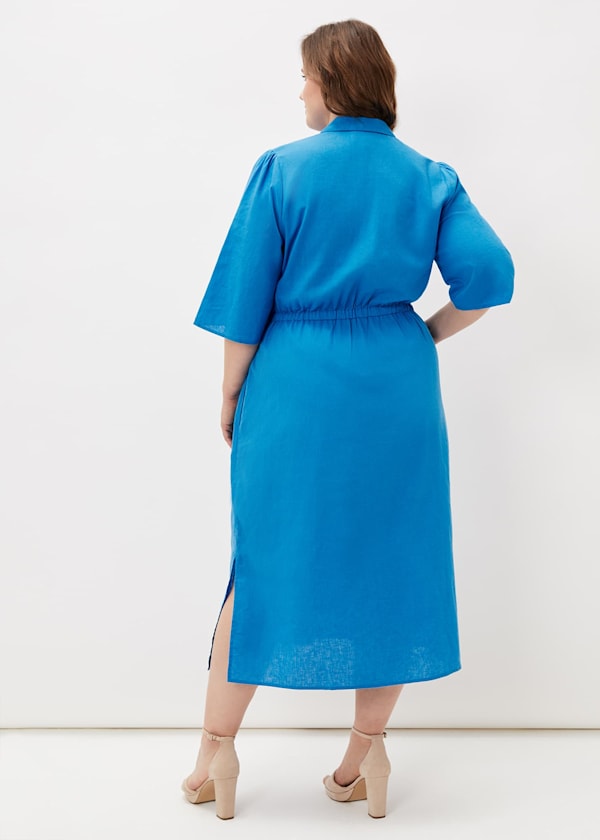 Marlene Tie Shirt Dress