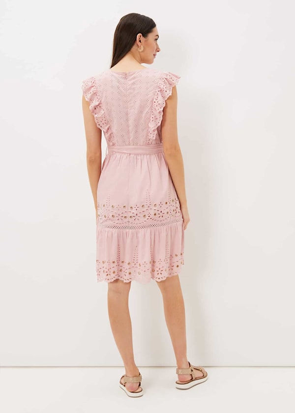 Illa Broderie Tea Dress