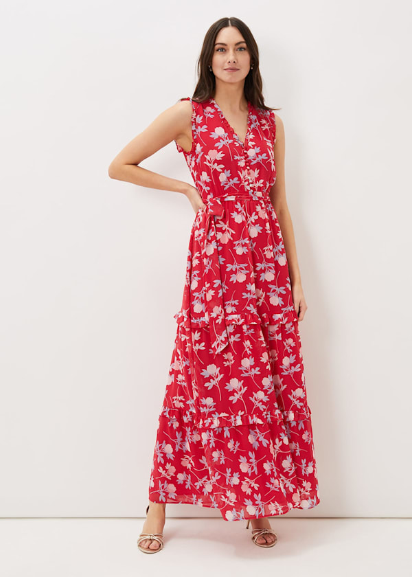 Antonella Floral Tiered Maxi Dress