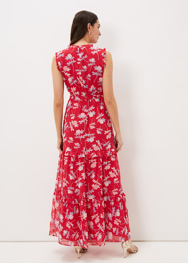 Antonella Floral Tiered Maxi Dress