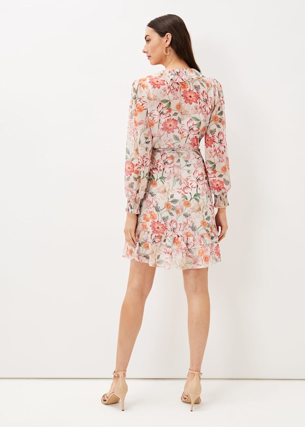 Melinda Floral Wrap Dress