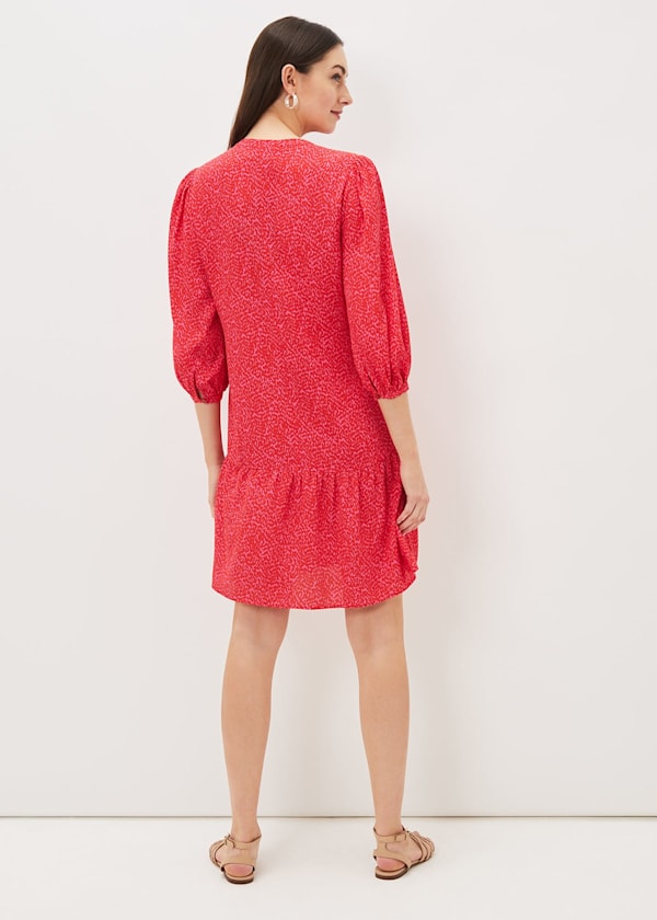 Penele Print Swing Dress
