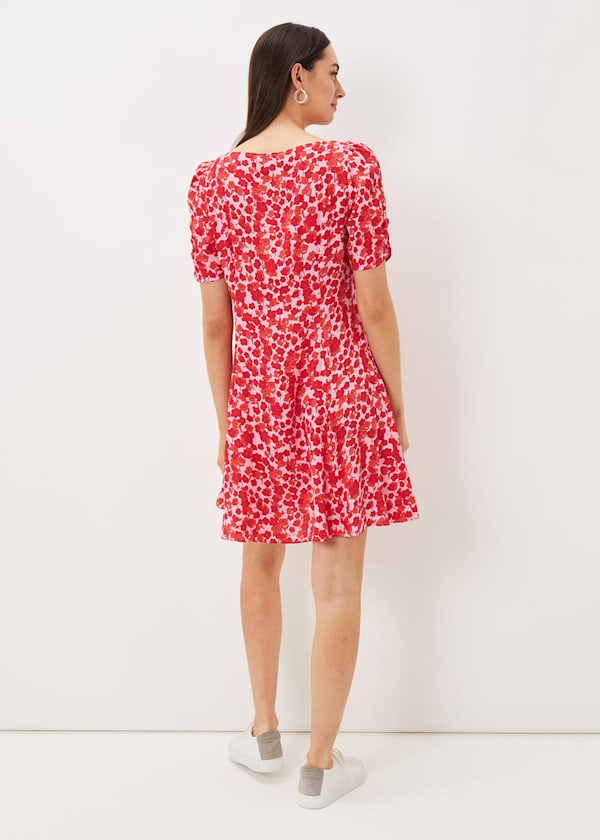 Sheryl Floral Tea Dress