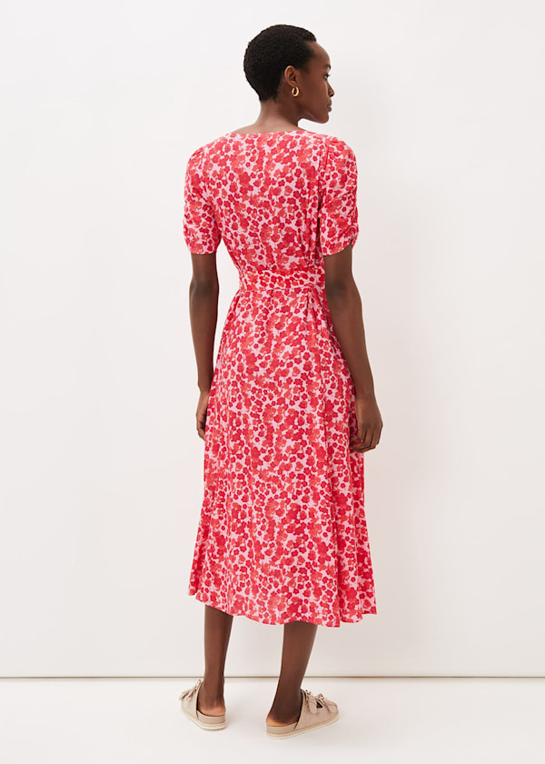 Sheryl Floral Midi Dress