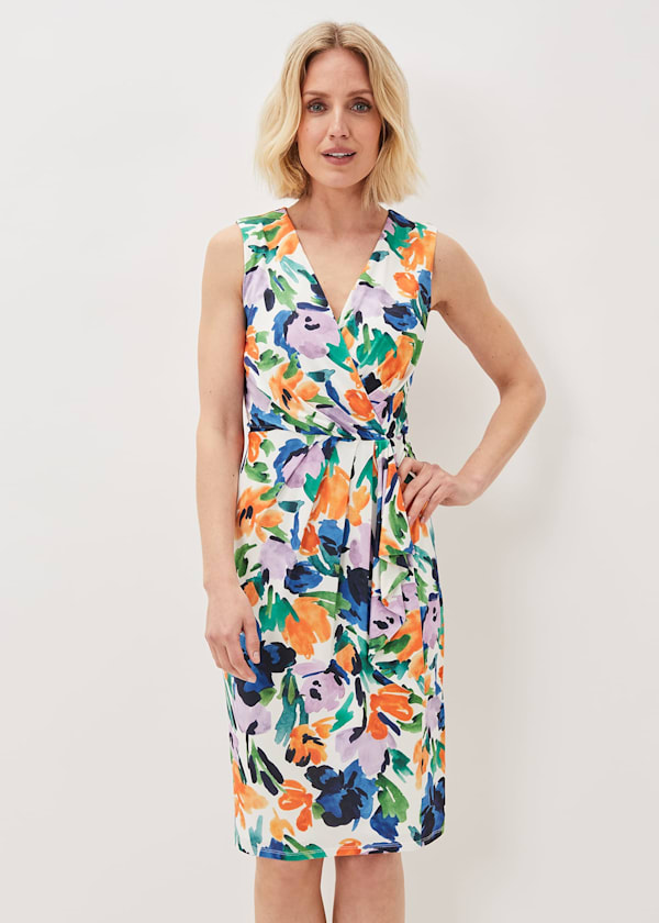 Essie Floral Midi Dress