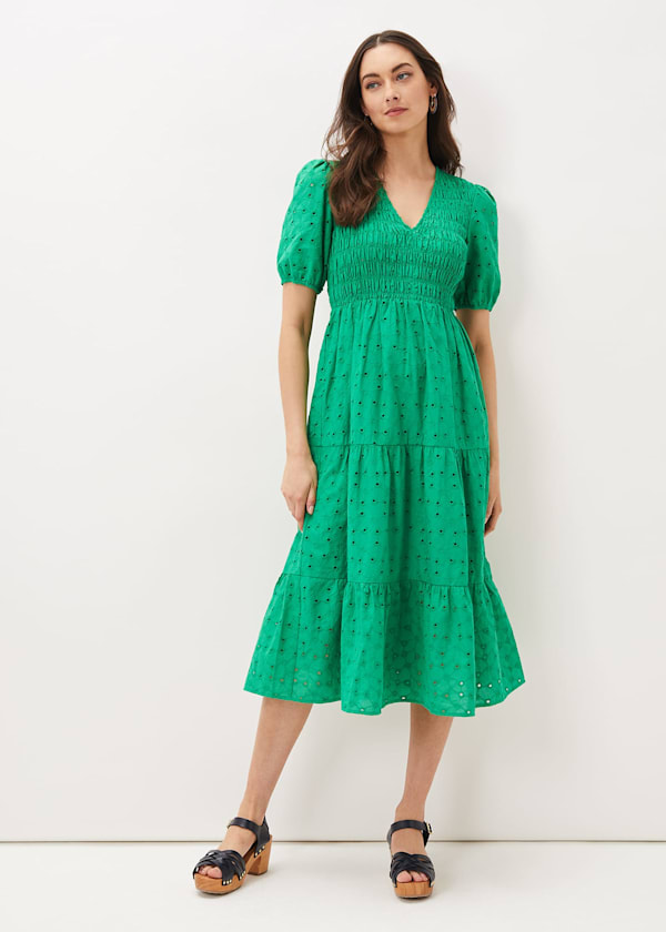 Gretta Broderie Dress