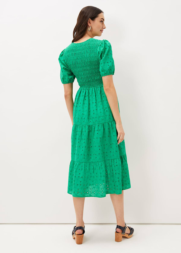 Gretta Broderie Dress