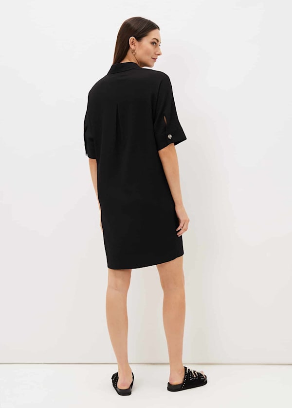Faye Textured Tunic Dress