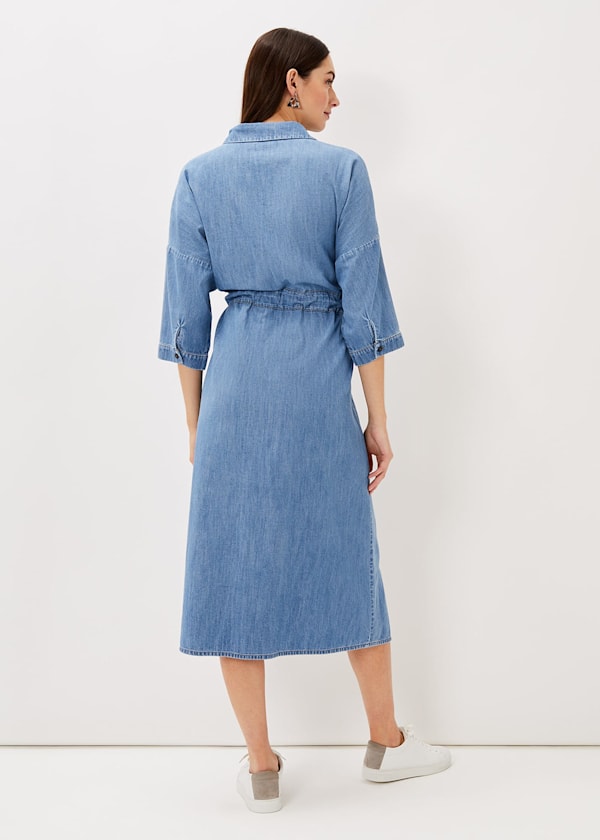 Louella Tie Shirt Dress