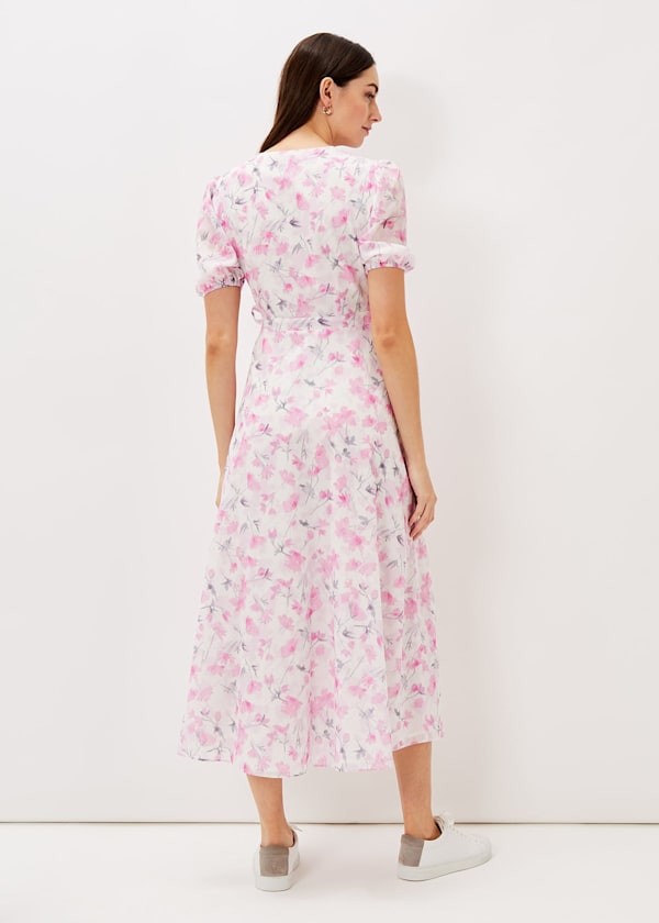 Gabriella Floral Wrap Dress
