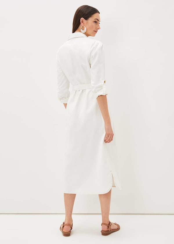Hettie Denim Shirt Dress