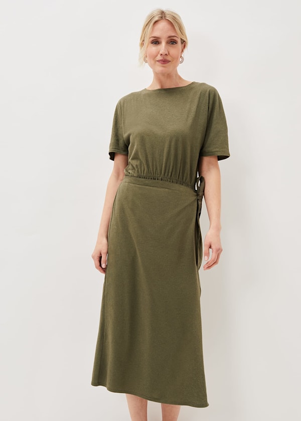 Emmalyn Cotton Midi Dress