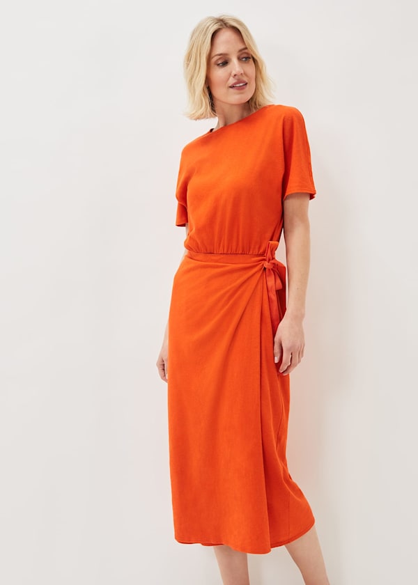 Emmalyn Cotton Midi Dress