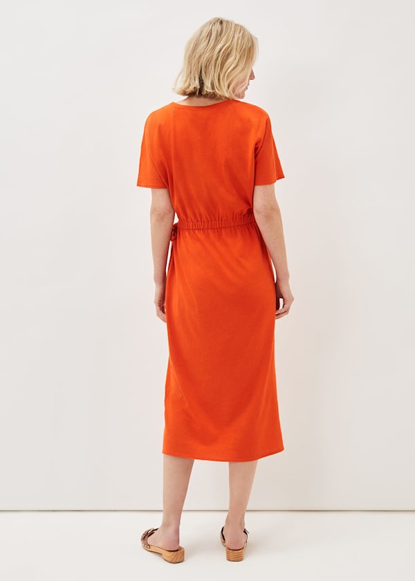 Emmalyn Cotton Midi Dress