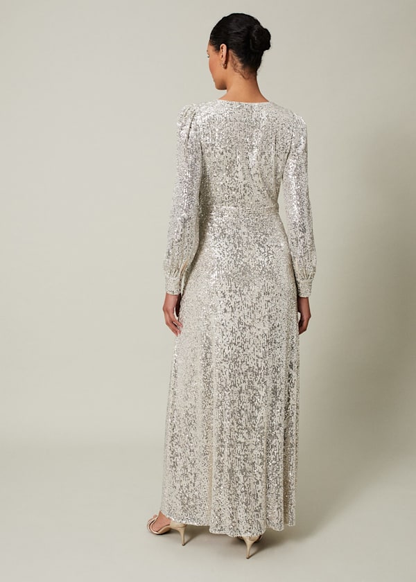 Amily Sequin Maxi Dress