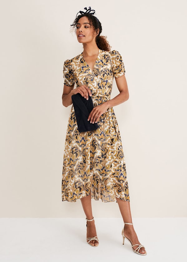 Floriana Shimmer Dress