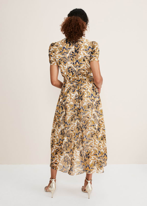 Floriana Shimmer Dress