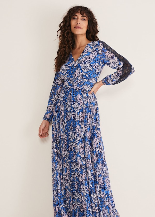 Claudia Printed Maxi Dress