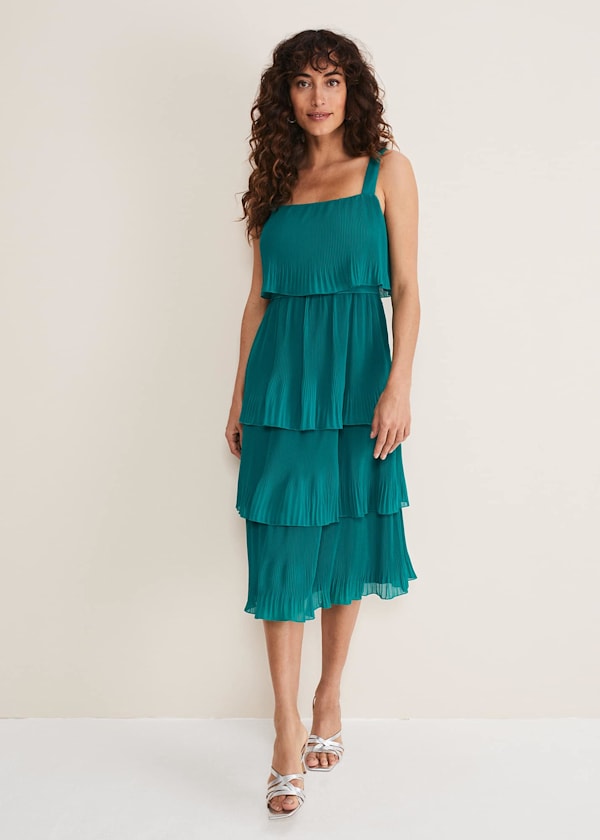 Arria Tiered Midi Dress