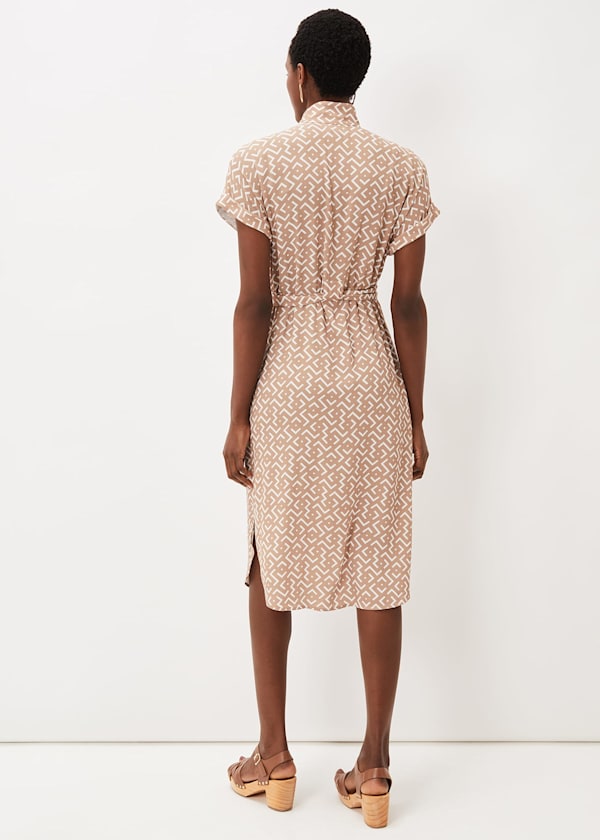 Tilda Geo Shirt Dress