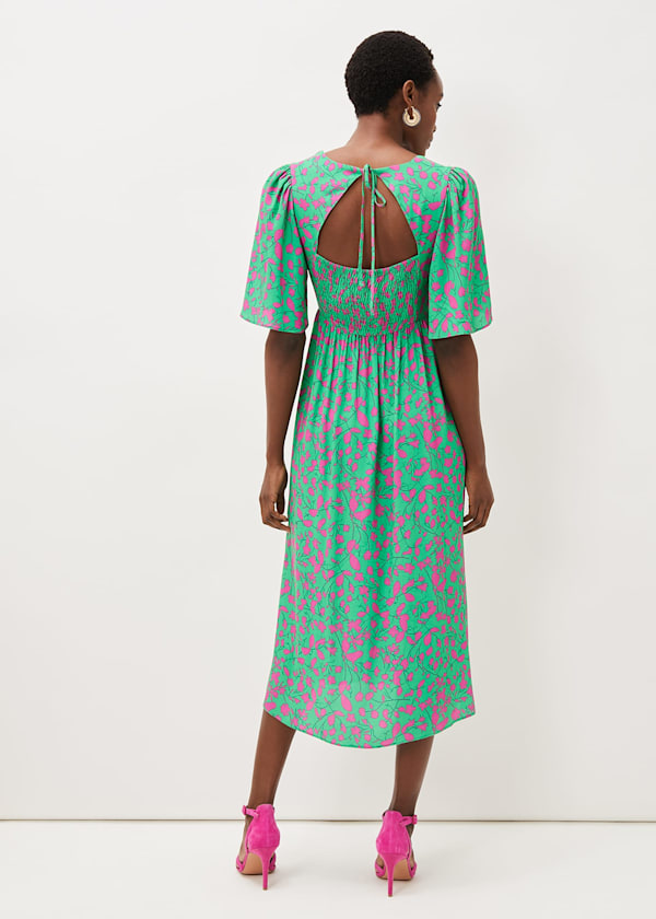 Ayesha Floral Midaxi Dress