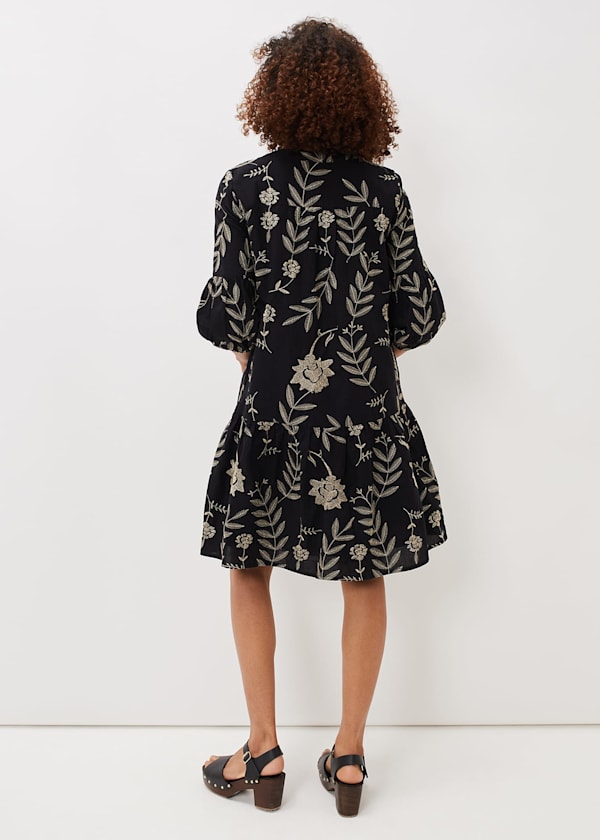 Gina Embroidered Dress