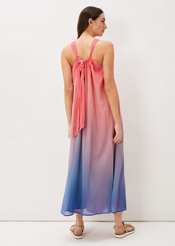 Naoki Dip Dye Midaxi Dress