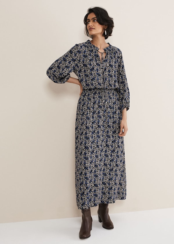 Phillipa Poppy Midi Dress