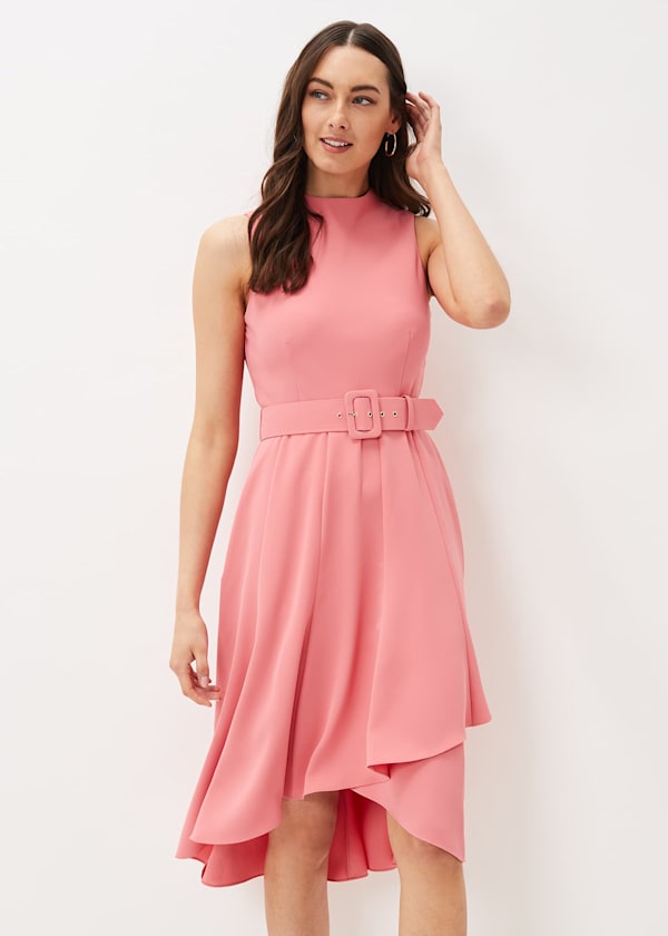 Kazandra Belted Dress