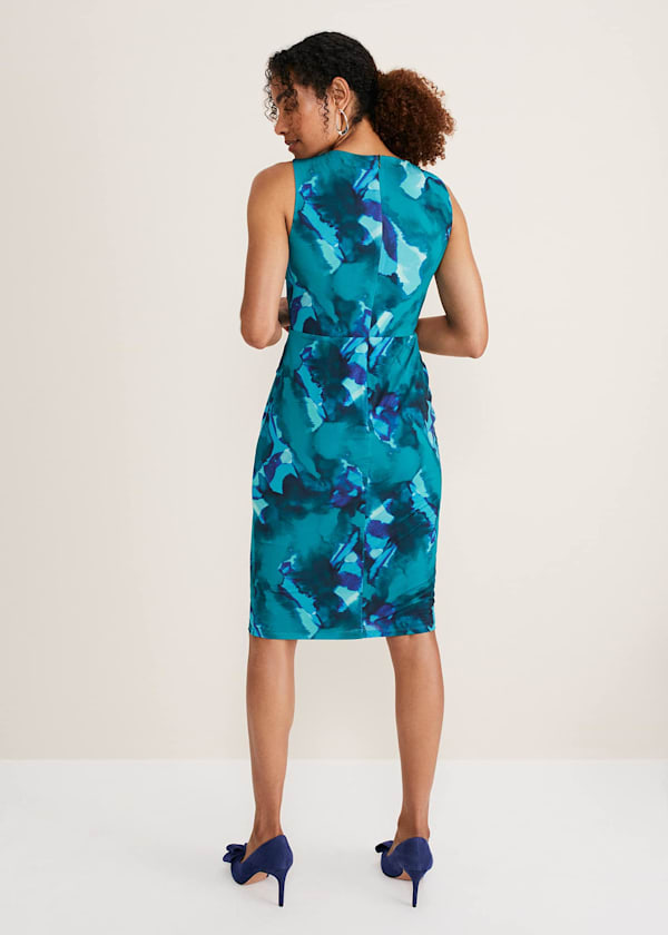 Corrin Print Jackie Dress