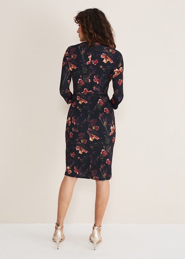 Lottia Print Dress
